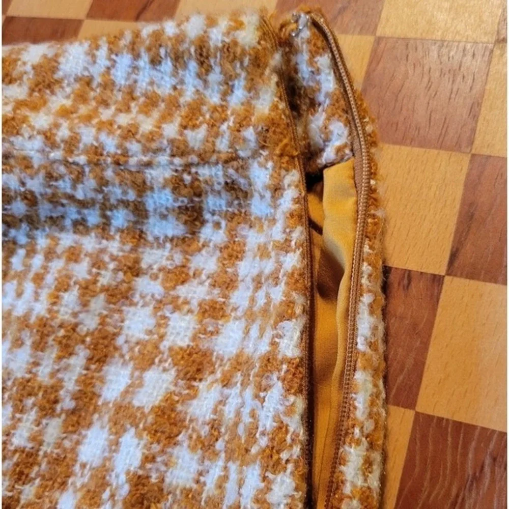 Naked Zebra Plaid Tweed Mini‎ Skirt - Picture 5 of 5